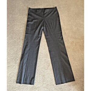 Hugo Boss Wool Blend Dress Pants Career Work Tulla 4 Gray | Women's 8/32L